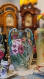 Limoges 2 mặt hoa (tay cầm "lực sĩ")