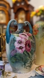 Limoges 2 mặt hoa (tay cầm "lực sĩ")