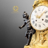 Đồng hồ gà trống Gô-Loa phong cách Louis XVI