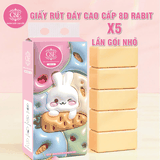 [THÙNG 6 BỊCH] Khăn Giấy Rút C&E Thỏ 1280 Tờ - 4 Lớp Tiện Dụng, Khăn Giấy Đa Năng, Thấm Hút Nhanh, Khăn Giấy Ăn, Dùng Cho Gia Đình và Văn Phòng Giấy Vệ Sinh Toilet giay  rut
