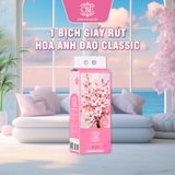 Khăn giấy treo cao cấp C&E 8D Hoa Hồng