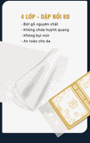 [6 bịch] Khăn giấy rút đáy cao cấp C&E Luxury Flower 1100 tờ / bịch hoa văn 8D dập nổi 4 lớp mềm mịn sử dụng đa năng