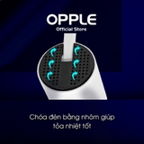Bộ Đèn Chiếu Điểm Đế Nổi LED OPPLE Utility - Chip LED Chất Lượng Cao - Len Quang Học Tinh Tế