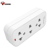 Ổ Cắm Điện Mini Gongniu 3 Ổ Không Kèm Dây – Công Suất 10A/250/2500W – Trắng – Chính Hãng - 103