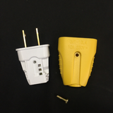 Phích Cắm Gongniu Chân Dẹp Đồng Vàng Công Suất 10A Chống Va Đập – 10L4