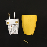 Phích Cắm Gongniu Chân Dẹp Đồng Vàng Công Suất 10A Chống Va Đập – 10L4