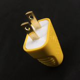 Phích Cắm Gongniu Chân Dẹp Đồng Vàng Công Suất 10A Chống Va Đập – 10L4