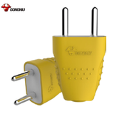 Phích Cắm Gongniu Chân Tròn Bạc Đồng Công Suất 10A Chống Va Đập – 10L6-1