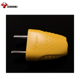 Phích Cắm Gongniu Chân Tròn Bạc Đồng Công Suất 10A Chống Va Đập – 10L6-1