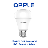 Đèn LED OPPLE EcoMax 1 Bulb P45-E27-5W-V7 - Tiết Kiệm Năng Lượng - Hiệu Suất Chiếu Sáng Cao - Chính Hãng