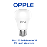 Đèn LED OPPLE EcoMax 1 Bulb A60 E27 9W V7 - Tiết Kiệm Năng Lượng - Hiệu Suất Chiếu Sáng Cao - Chính Hãng