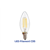 Bóng OPPLE LED Fila Ecomax C35 E14 - Hiệu ứng ánh sáng như bóng sợi đốt, tiết kiệm năng lượng