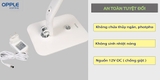 Đèn LED Bàn OPPLE Toranto Điều Chỉnh Độ Sáng 4000K 7W - Trắng - Chính Hãng