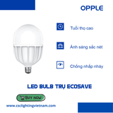 Bóng Đèn LED OPPLE Eco Save 1 High Power Bulb - Tiết Kiệm Năng Lượng - Hiệu Suất Cao - Ánh Sáng Trắng - 50W - Chính Hãng