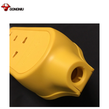 Ổ Cắm Chống Va Đập Gongniu 3 Ổ Đa Năng Công Suất Lớn 16A/4000W – C4D