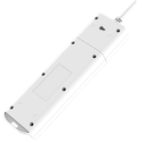 Ổ Cắm Điện Gongniu Đa Năng 4 Ổ 1 Công Tắc – Công Suất 10A/250/2500W – Trắng – Chính Hãng (V1040)