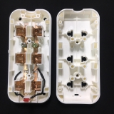 Ổ Cắm Điện Mini Gongniu 3 Ổ Không Kèm Dây – Công Suất 10A/250/2500W – Trắng – Chính Hãng - 103