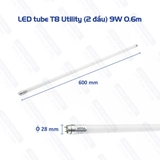 Đèn LED Tuýp OPPLE Utility T8 Tube Hai Đầu - Độ Sáng Cao, Tiết Kiệm Năng Lượng