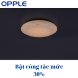 Đèn LED OPPLE Ốp Trần Star Diamond 22W Đổi Màu 3000K/4500K - HC420 - Chính Hãng