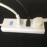 Ổ Cắm Điện Gongniu Đa Năng 3 Ổ 1 Công Tắc – Công Suất 10A/250/2500W – Trắng – Chính Hãng (V1030)