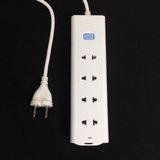 Ổ Cắm Điện Gongniu Đa Năng 4 Ổ 1 Công Tắc – Công Suất 10A/250/2500W – Trắng – Chính Hãng (V1040)