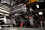 ỐNG PÔ THỂ THAO HKS LEGAMAX FORD STORMTRAK, đuôi Carbon xả đôi