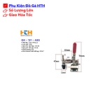 Cam kẹp Inox GH-101A-SS