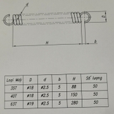 Lò xo dây Máy dập