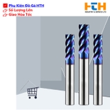 Dao phay thép vonfram 65 HRC 4 lưỡi cắt-D20