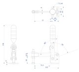 Cam kẹp GH-12502-A