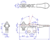 Cam kẹp GH-201-I