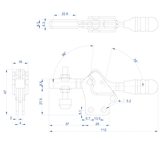 Cam kẹp GH-20751-B