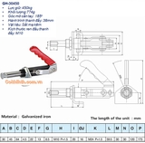 Cam kẹp GH-30450