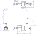 Cam kẹp chốt GH-30509M