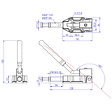 Cam kẹp chốt GH-30600HL