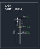 Chày đột bậc - Tùy chỉnh