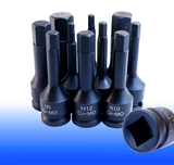 Đầu tuýp mũi lục giác đen H3-H33 - Độ cứng cao