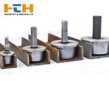 Bánh xe dẫn hướng xoay tròn, Ray U