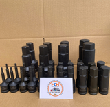 Đầu tuýp mũi lục giác đen H3-H33 - Độ cứng cao