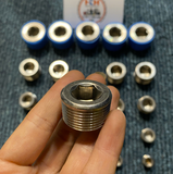 Đầu bịt inox lục giác trong và ren ngoài PT