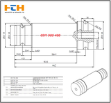 Chốt dẫn hướng gia công - tùy chỉnh