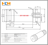 Chốt dẫn hướng gia công - tùy chỉnh
