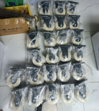 Bánh xe siêu tải màu trắng