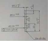 Chày đột dập SKD11