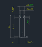 Chốt nâng dẫn hướng có rãnh GLP GLS