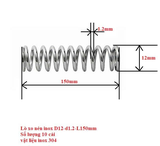 Lò xo Nén - Gia công tùy chỉnh