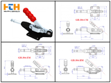 Cam kẹp GH-304-CM