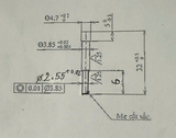 Chày đột dập SKD11