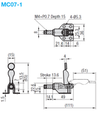 Cam kẹp MC07-1 | MC07-2 | MC07-3 | MC07-4 | MC07-5 | MC07-6