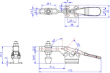 Cam kẹp GH-225D